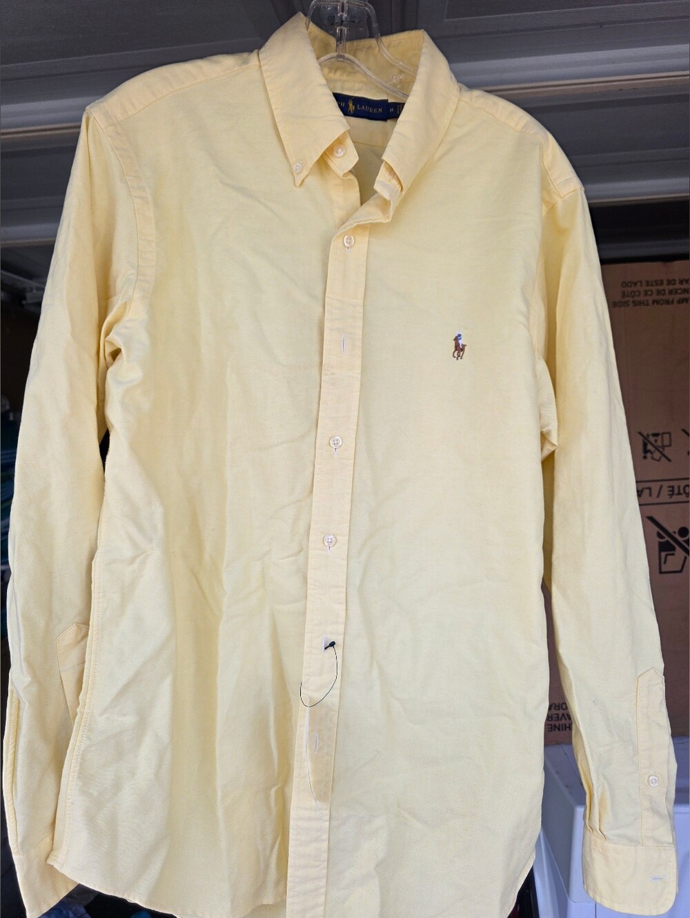 Rlaph Lauren Button Up Long Sleeve Sz M NWT